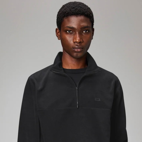 RAINS Addis Fleece Half Zip NWT - SIZE M - Picture 4 of 8